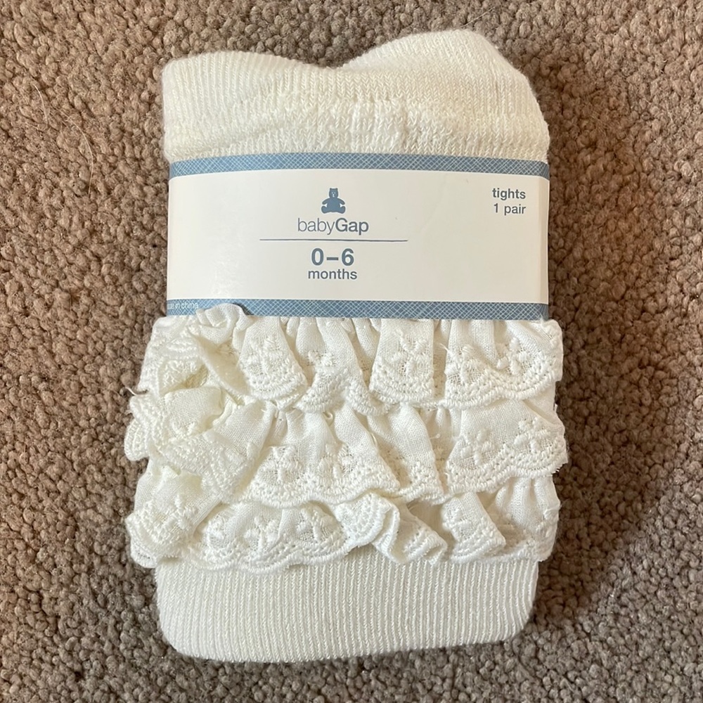 Baby Gap Ruffle Tights